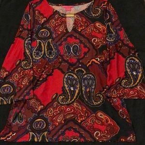 SUNNY LEIGH Red Ladies Tunic🌿